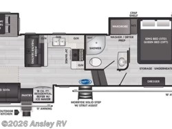Stock Image for 2025 Keystone 311RD (options and colors may vary) 2026 Keystone Montana High Country 311RD - New Fifth Wheel for sale by Ansley RV in Duncansville, Pennsylvania