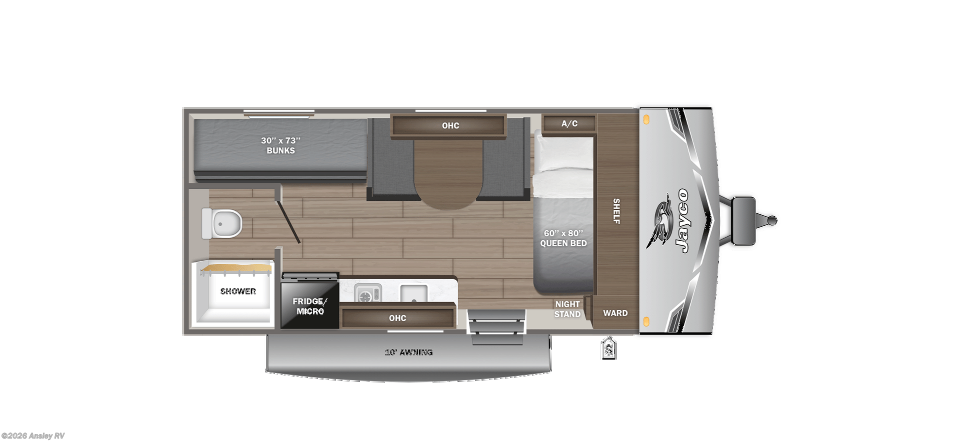 2026 Jayco Jay Flight SLX 170BH Sport Edition - New Travel Trailer for sale by Ansley RV in Duncansville, Pennsylvania
