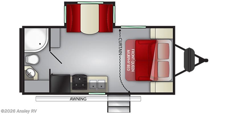 2019 Cruiser RV Shadow Cruiser SC193MBS - Used Travel Trailer for sale by Ansley RV in Duncansville, Pennsylvania