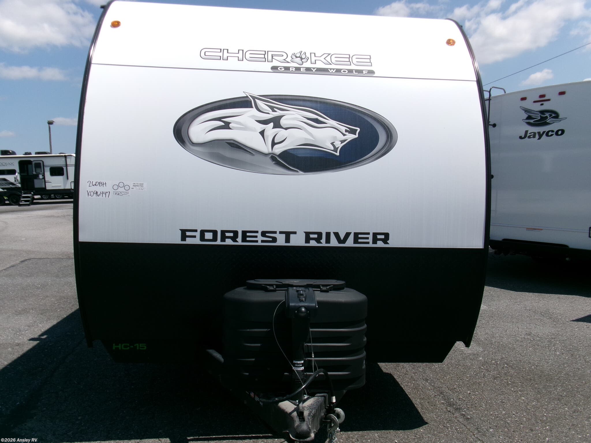 New 2026 Forest River Cherokee Grey Wolf 26DBH available in Duncansville, Pennsylvania