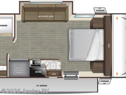 Stock Image for 2022 Starcraft 18RBS (options and colors may vary) 2022 Starcraft Super Lite Maxx 18RBS - Used Travel Trailer for sale by Ansley RV in Duncansville, Pennsylvania