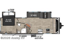 Stock Image for 2023 K-Z 272FK (options and colors may vary) 2023 K-Z Connect C272FK - Used Travel Trailer for sale by Ansley RV in Duncansville, Pennsylvania
