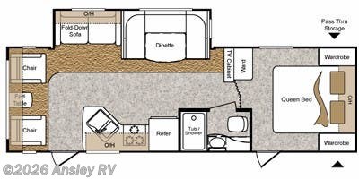 2011 Keystone Passport Ultra Lite Grand Touring 2850 RL - Used Travel Trailer for sale by Ansley RV in Duncansville, Pennsylvania