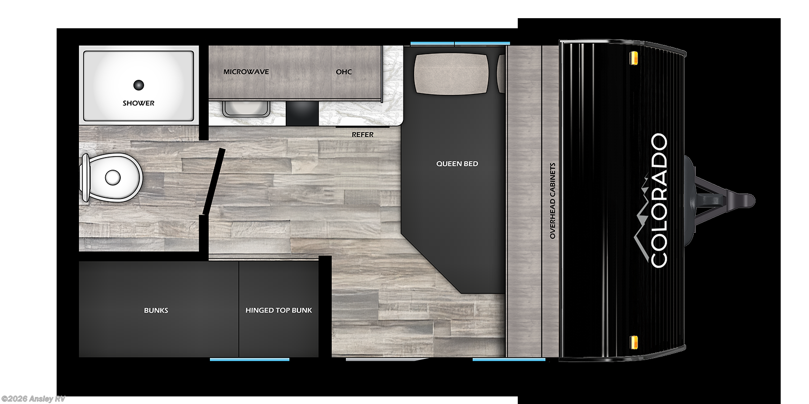 2026 Dutchmen Colorado 13BHC - New Travel Trailer for sale by Ansley RV in Duncansville, Pennsylvania