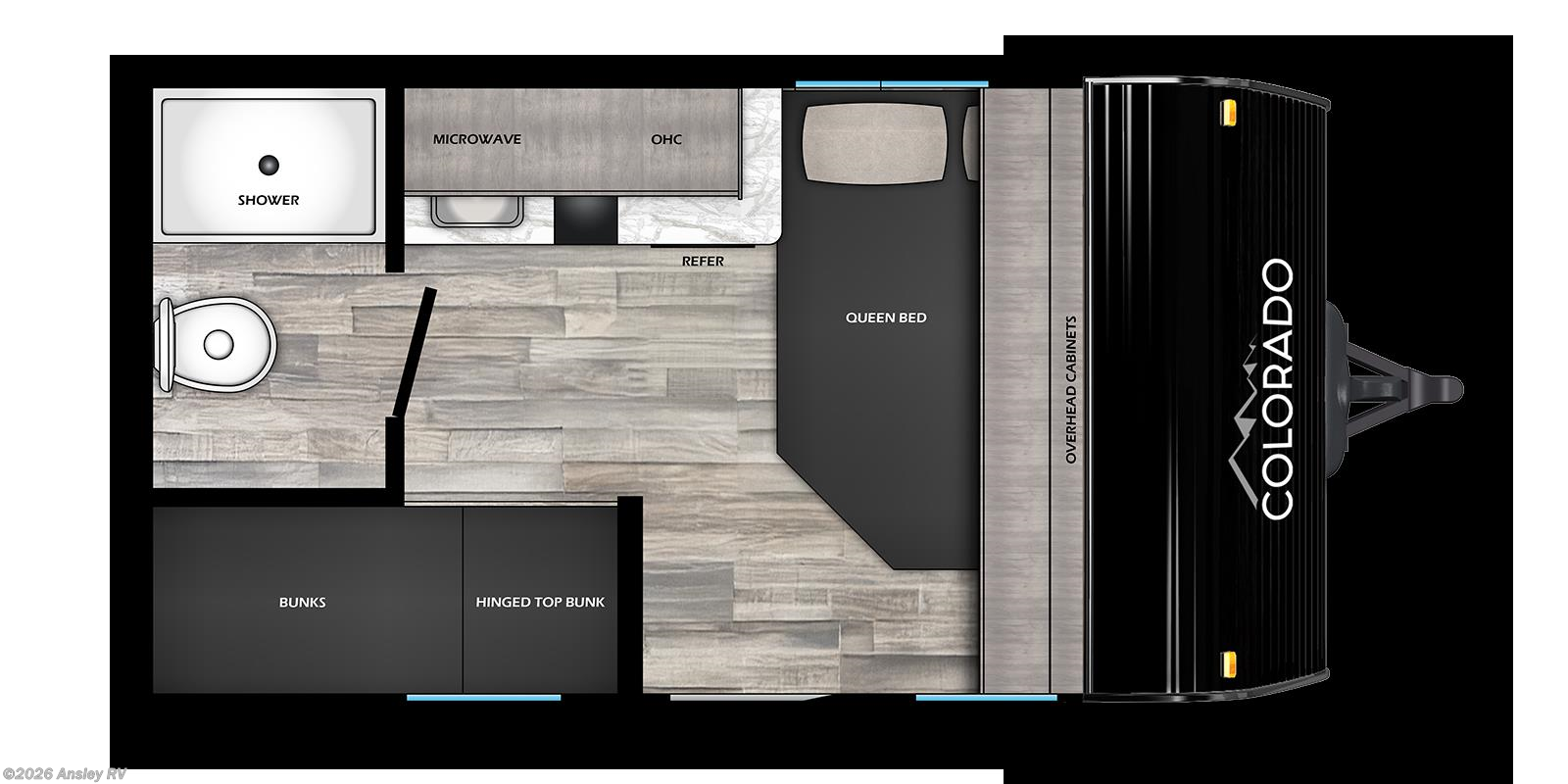 2026 Dutchmen Colorado 13BHC - New Travel Trailer For Sale by Ansley RV in Duncansville, Pennsylvania