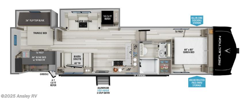 2026 Grand Design Reflection 100 Series 32BH - New Fifth Wheel for sale by Ansley RV in Duncansville, Pennsylvania