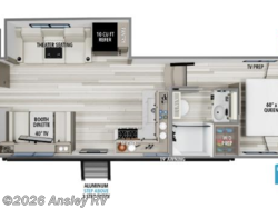 Stock Image for 2026 Grand Design 32BH (options and colors may vary) 2026 Grand Design Reflection 100 Series 32BH - New Fifth Wheel for sale by Ansley RV in Duncansville, Pennsylvania