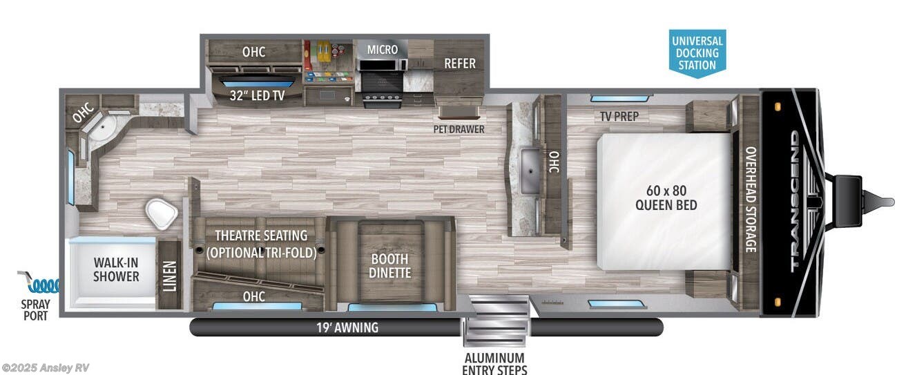 2024 Grand Design Transcend Xplor 2604B - Used Travel Trailer For Sale by Ansley RV in Duncansville, Pennsylvania