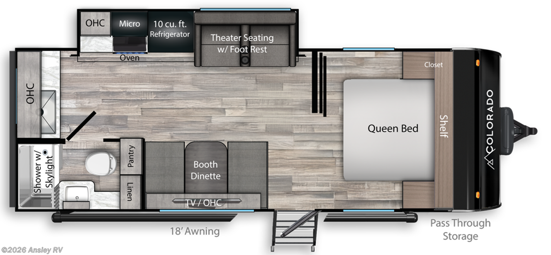 2026 Dutchmen Colorado 226MLC - New Travel Trailer For Sale by Ansley RV in Duncansville, Pennsylvania