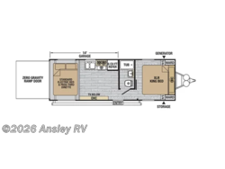 2017 Forest River XLR Nitro 23KW - Used Toy Hauler for sale by Ansley RV in Duncansville, Pennsylvania
