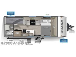 Stock Image for 2026 Forest River 16BHSW (options and colors may vary) Stock Image for 2026 Forest River 16BHSW (options and colors may vary)