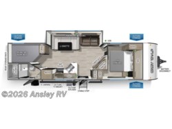 Stock Image for 2026 Forest River 26KF (options and colors may vary) Stock Image for 2026 Forest River 26KF (options and colors may vary)