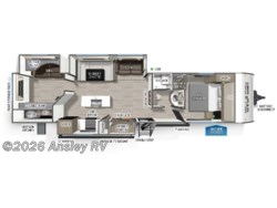 Stock Image for 2026 Forest River 304SR (options and colors may vary) Stock Image for 2026 Forest River 304SR (options and colors may vary)