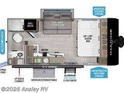 Stock Image for 2026 Grand Design 16MLA (options and colors may vary) 2026 Grand Design Imagine AIM 16MLA - New Travel Trailer for sale by Ansley RV in Duncansville, Pennsylvania