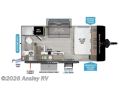 Stock Image for 2026 Grand Design 16MLA (options and colors may vary) 2026 Grand Design Imagine AIM 16MLA - New Travel Trailer for sale by Ansley RV in Duncansville, Pennsylvania