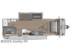 Stock Image for 2026 Jayco 263BHSW (options and colors may vary) 2026 Jayco Jay Flight SLX 263BHSW - New Travel Trailer for sale by Ansley RV in Duncansville, Pennsylvania