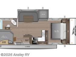 Stock Image for 2024 Jayco 24BH (options and colors may vary) 2024 Jayco Jay Feather 24BH - Used Travel Trailer for sale by Ansley RV in Duncansville, Pennsylvania
