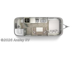 Stock Image for 2024 Airstream 22FB (options and colors may vary) 2024 Airstream Bambi 22FB - Used Travel Trailer for sale by Ansley RV in Duncansville, Pennsylvania