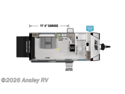 Stock Image for 2026 Grand Design 17MAV (options and colors may vary) Stock Image for 2026 Grand Design 17MAV (options and colors may vary)