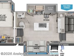 Stock Image for 2026 Grand Design 380FL (options and colors may vary) 2026 Grand Design Solitude 380FL - New Fifth Wheel for sale by Ansley RV in Duncansville, Pennsylvania