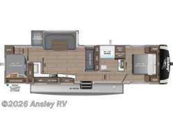 Stock Image for 2026 Jayco 29DDB (options and colors may vary) 2026 Jayco Eagle HT 29DDB - New Fifth Wheel for sale by Ansley RV in Duncansville, Pennsylvania