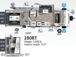 2022 Forest River Wildwood FSX 280RT - Used Toy Hauler for sale by Ansley RV in Duncansville, Pennsylvania