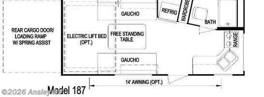 2007 Skyline Rampage 187 LTD - Used Toy Hauler For Sale by Ansley RV in Duncansville, Pennsylvania