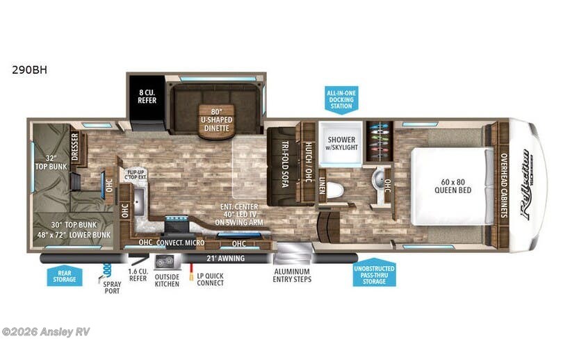 2019 Grand Design Reflection 290BH - Used Fifth Wheel For Sale by Ansley RV in Duncansville, Pennsylvania