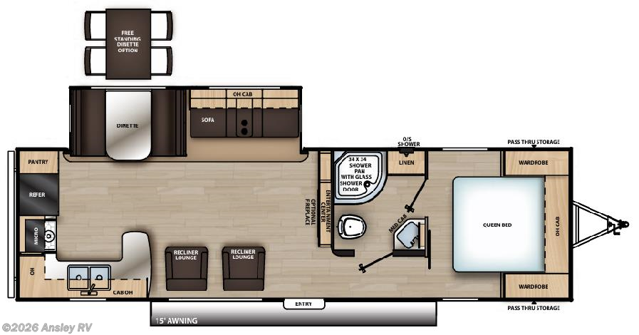 2019 Coachmen Catalina Legacy Edition 283RKS - Used Travel Trailer for sale by Ansley RV in Duncansville, Pennsylvania