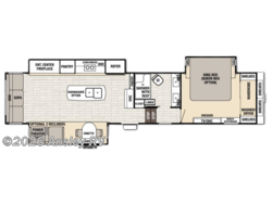 Stock Image for 2018 Forest River 38EL (options and colors may vary) 2018 Forest River Cedar Creek Champagne Edition 38EL - Used Fifth Wheel for sale by Ansley RV in Duncansville, Pennsylvania