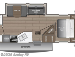 Stock Image for 2026 Jayco 265MWSW (options and colors may vary) 2026 Jayco Jay Flight SLX 265MWSW - New Travel Trailer for sale by Ansley RV in Duncansville, Pennsylvania