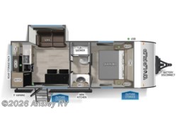 Stock Image for 2026 Forest River 17SC (options and colors may vary) 2026 Forest River Cherokee Wolf Pup 17SC - New Travel Trailer for sale by Ansley RV in Duncansville, Pennsylvania