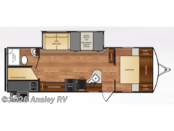 Stock Image for 2017 Forest River 281DBK (options and colors may vary) 2017 Forest River Wildcat 281DBK - Used Travel Trailer for sale by Ansley RV in Duncansville, Pennsylvania