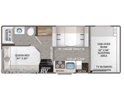 2024 Thor Motor Coach Four Winds 22E - Used Class C for sale by Ansley RV in Duncansville, Pennsylvania