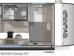2026 Forest River Cherokee Wolf Pup 12SBLP - New Travel Trailer for sale by Ansley RV in Duncansville, Pennsylvania