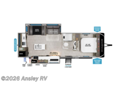 Stock Image for 2026 Grand Design 2670MK (options and colors may vary) 2026 Grand Design Imagine 2670MK - New Travel Trailer for sale by Ansley RV in Duncansville, Pennsylvania