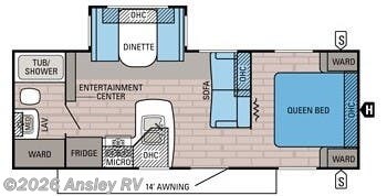 2016 Jayco Jay Flight 24FBS - Used Travel Trailer For Sale by Ansley RV in Duncansville, Pennsylvania