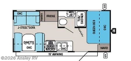 2015 Jayco Jay Flight 19RD - Used Travel Trailer For Sale by Ansley RV in Duncansville, Pennsylvania