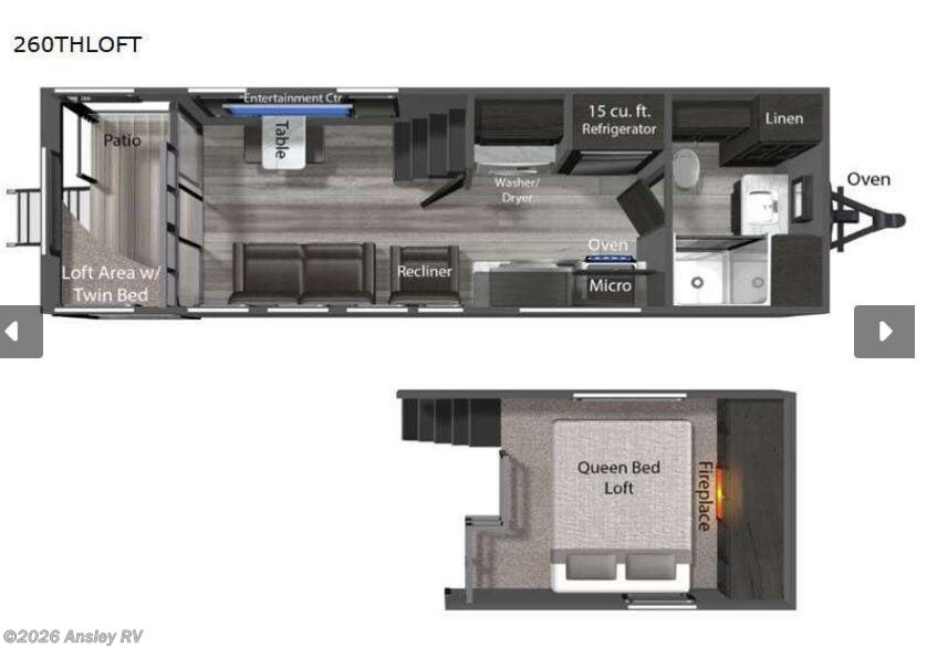 2024 Dutchmen Aspen Trail Loft 260THLOFT - Used Destination Trailer For Sale by Ansley RV in Duncansville, Pennsylvania