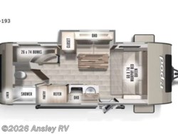 2022 Forest River R-Pod 193 - Used Travel Trailer for sale by Ansley RV in Duncansville, Pennsylvania