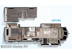Stock Image for 2020 Forest River 42FLDL (options and colors may vary) 2020 Forest River Salem Grand Villa 42FLDL - Used Destination Trailer for sale by Ansley RV in Duncansville, Pennsylvania