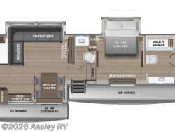 Stock Image for 2026 Jayco 38FBRK (options and colors may vary) 2027 Jayco Pinnacle 38FBRK - New Fifth Wheel for sale by Ansley RV in Duncansville, Pennsylvania