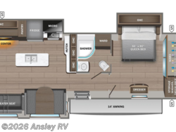 Stock Image for 2026 Jayco 334RTS (options and colors may vary) 2027 Jayco Jay Flight SLX 334RTS - New Travel Trailer for sale by Ansley RV in Duncansville, Pennsylvania