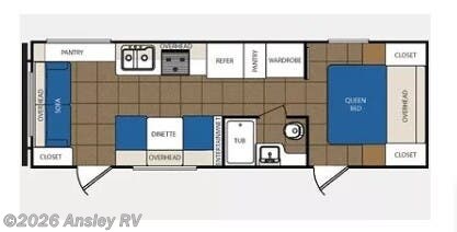 2014 Prime Time Avenger 25RL - Used Travel Trailer For Sale by Ansley RV in Duncansville, Pennsylvania