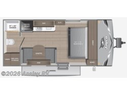 Stock Image for 2025 Jayco 170FQW (options and colors may vary) 2025 Jayco Jay Flight SLX 170FQW - Used Travel Trailer for sale by Ansley RV in Duncansville, Pennsylvania