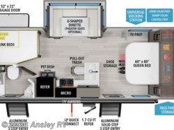 Stock Image for 2026 Grand Design 23BHX (options and colors may vary) 2027 Grand Design Transcend Xplor 23BHX - New Travel Trailer for sale by Ansley RV in Duncansville, Pennsylvania