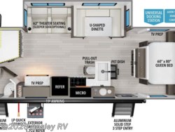 Stock Image for 2026 Grand Design 27DBX (options and colors may vary) 2027 Grand Design Transcend Xplor 27DBX - New Travel Trailer for sale by Ansley RV in Duncansville, Pennsylvania