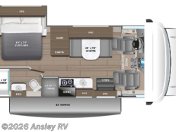 Stock Image for 2026 Jayco 22CF (options and colors may vary) 2027 Jayco Redhawk SE 22CF - New Class C for sale by Ansley RV in Duncansville, Pennsylvania