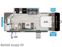 Stock Image for 2026 Grand Design 22MLE (options and colors may vary) 2027 Grand Design Imagine XLS 22MLE - New Travel Trailer for sale by Ansley RV in Duncansville, Pennsylvania