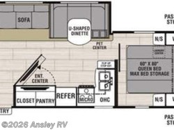Stock Image for 2022 Coachmen 2557RB (options and colors may vary) 2022 Coachmen Northern Spirit 2557RB - Used Travel Trailer for sale by Ansley RV in Duncansville, Pennsylvania